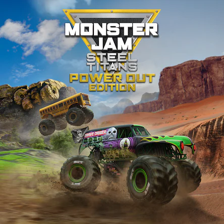 Купить Monster Jam Steel Titans Power Out